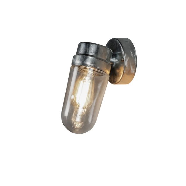 Konstsmide Vega - buiten wandverlichting - 11,5 x 18,5 x 24,5 cm - IP54 - gegalvaniseerd staal