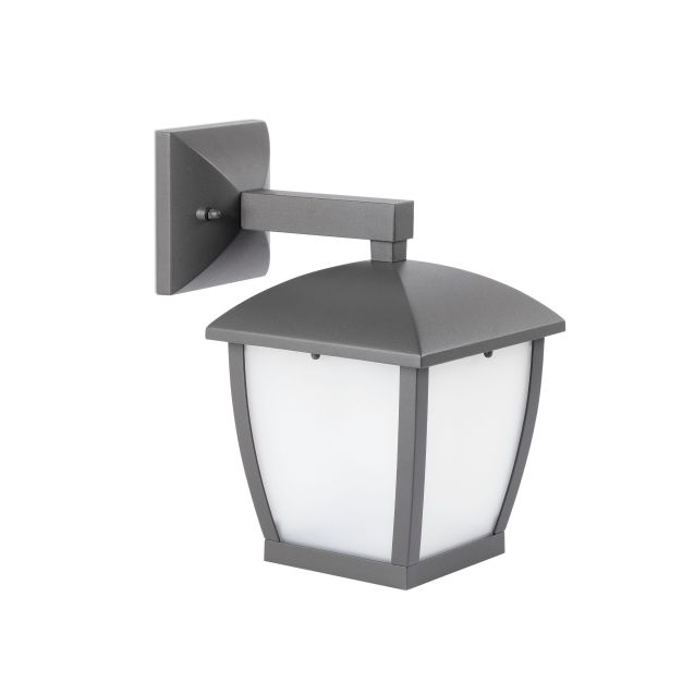 Faro Wilma - wandverlichting - 17 x 24 x 28cm - IP44 - donkergrijs