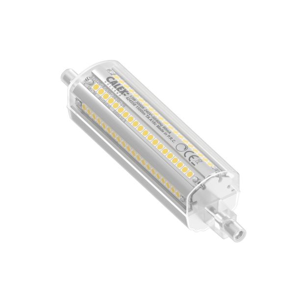 Calex Led lamp - Ø 3 x 11,8 cm - R7s - 13W - dimbaar - 3000K - wit