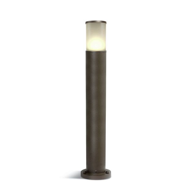 ONE Light E27 Tube Lights - tuinpaal - Ø 10,7 x 75 cm - IP54 - roestbruin