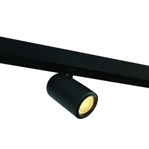 ONE Light magnetisch railsysteem - Track Lights - rail spot - Ø 8,3 x 15,4 cm - 30W LED incl. - zwart