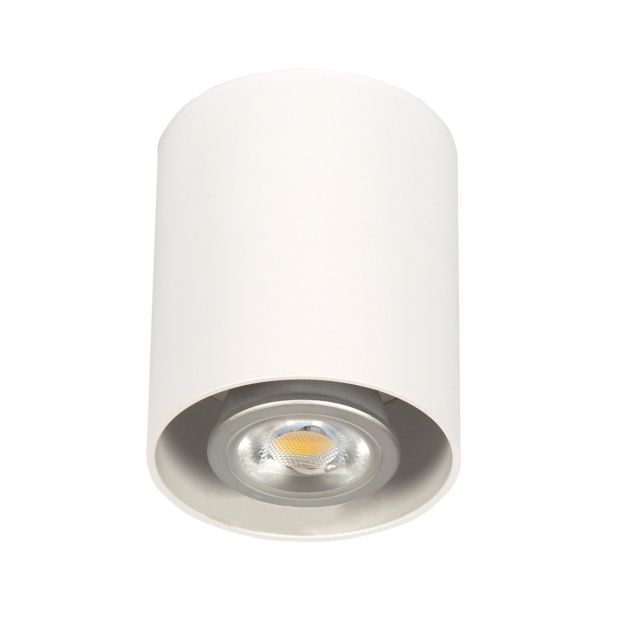 VK Lighting Simio - opbouwspot - Ø 8 x 9,5 cm - wit