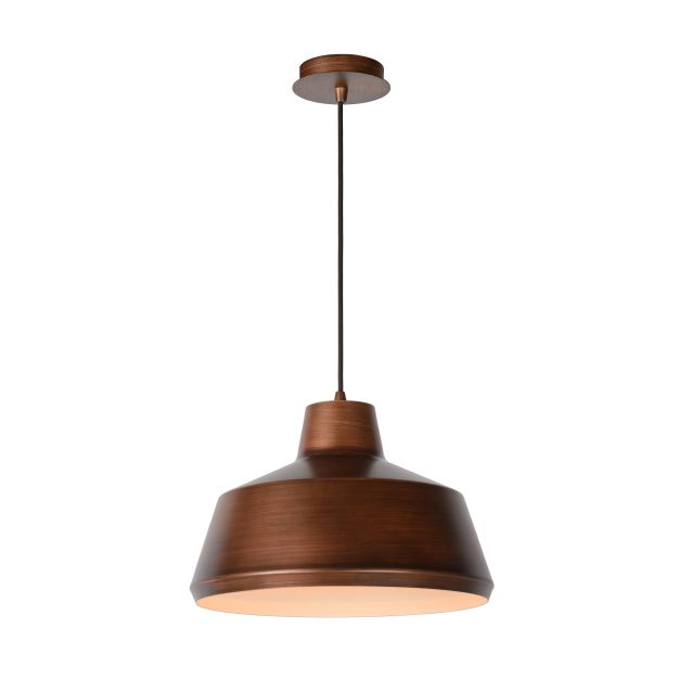 Lucide Neil - hanglamp - Ø 35 x 153 cm - koper