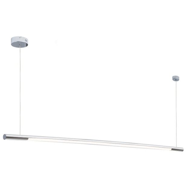 Maxlight Organic Horizon - hanglamp - 150 x 140 cm - 26W dimbare LED incl. - chroom