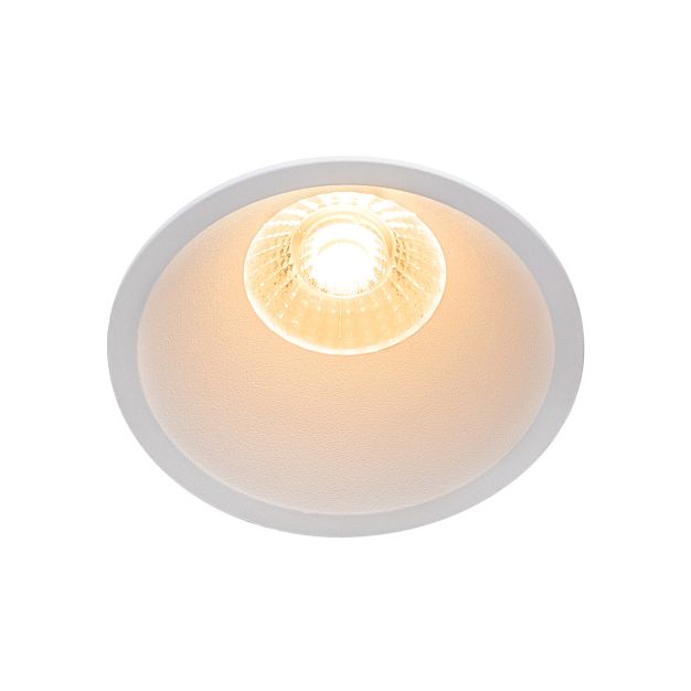 Nordlux Albric - inbouwspot - Ø 90 mm, Ø 83 mm inbouwmaat - 8W dimbare LED incl. - IP44 - wit