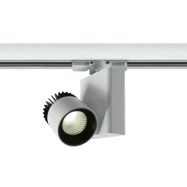 ONE Light COB Dark Light - rail spot - 3-fase railsysteem - Ø 6,5 x 10,5 cm - 10W LED incl. - wit - witte lichtkleur