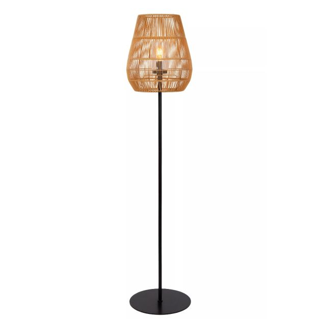 Lucide Nerida - buiten vloerlamp - Ø 35 x 154 cm - IP44 - naturel