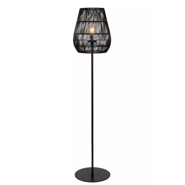 Lucide Nerida - buiten vloerlamp - Ø 35 x 154 cm - IP44 - zwart