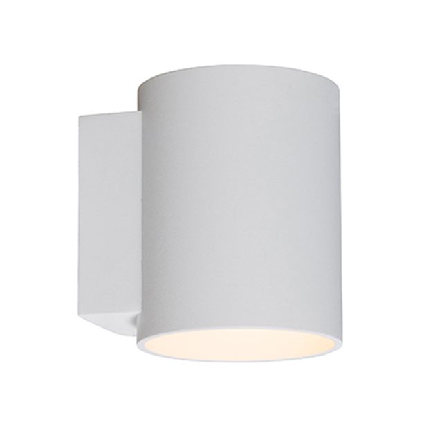 Zuma Line Sola WL Round - wandverlichting - 9 x 10 cm - wit