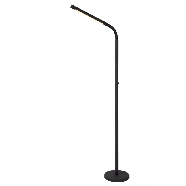 Lucide Gilly - oplaadbare staanlamp - 49 x 20 x 135 cm - 3W LED dimbaar incl. - zwart