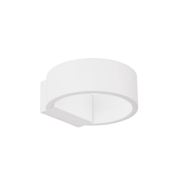 Nova Luce Enna - wandverlichting - 13,5 x 13,5 x 5 cm - 6W LED incl. - zandwit