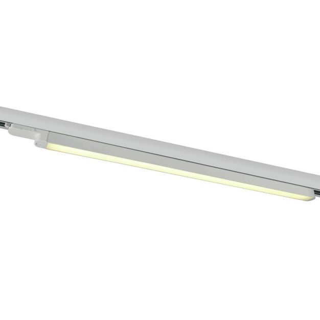 ONE Light LED Linear Track Light - 3-fase railsysteem - 121 x 3 x 3 cm - 25W LED incl. - wit - witte lichtkleur