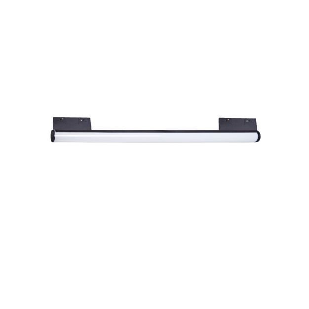 VK Lighting - magnetisch railsysteem - railbalk - 90 x 3 x 8,3 cm - 19W dimbare LED incl. - 1-10V dimbaar - zwart