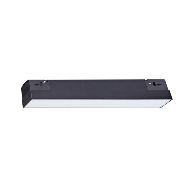 VK Lighting - magnetisch railsysteem - lichtbalk - 30 x 2 x 5,3 cm - 9W dimbare Led incl. - 1-10V dimbaar - zwart