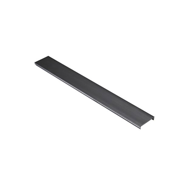 VK Lighting -  Cover/afdekplaat voor magnetisch profiel - 100 x 3,8 x 0,8 cm - zwart