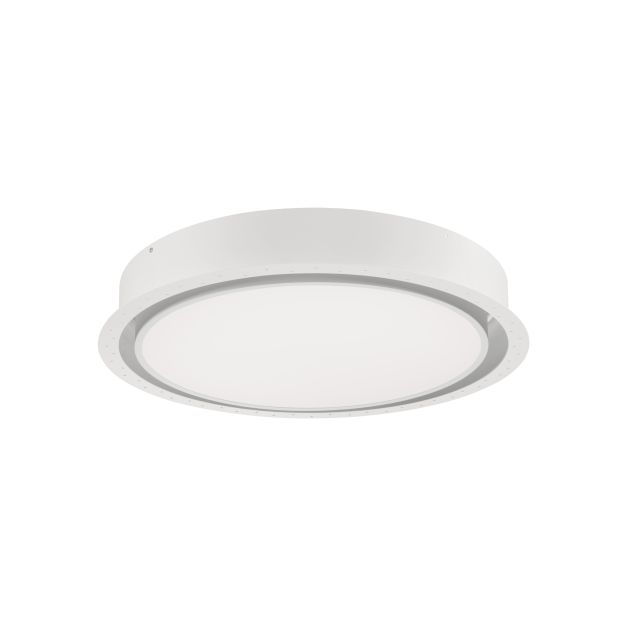 Nova Luce Perfect Profile Trimless - inbouwspot - Ø 600 mm, 670 mm inbouwmaat - 40W dimbare LED incl. - 3000K - wit