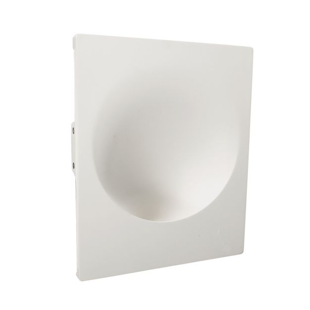 VK Lighting Gypsum - inbouw wandverlichting - 29 x 7,8 x 35 cm - wit