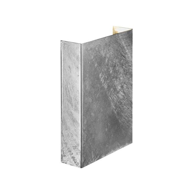 Nordlux Fold - buiten wandverlichting - 15 x 4,5 x 21 cm - 2 x 5W LED inc. - IP54 - gegalvaniseerd staal