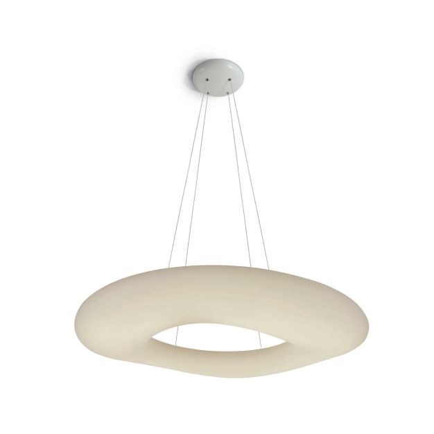 ONE Light Cloud Pendant Series - hanglamp - Ø 75 x 150 cm - 80W LED incl. - wit