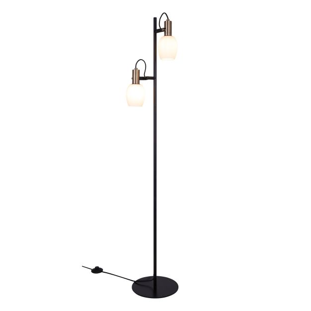 Nordlux Arild - vloerlamp - Ø 31 x 140 cm - zwart