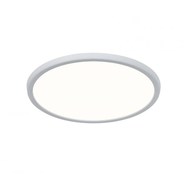 Nordlux Oja - plafondverlichting - Ø 29,4 x 2,3 cm - 15W LED incl. (3000K/4000K) - wit