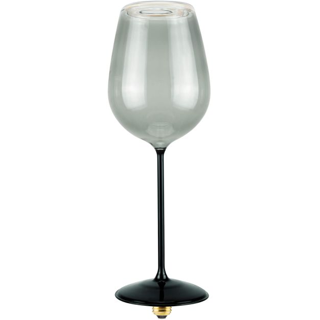 Segula LED lamp - Floating Wine - Ø 12 x 37 cm - E27 - 5W dimbaar - 2200K - zwart en gerookt