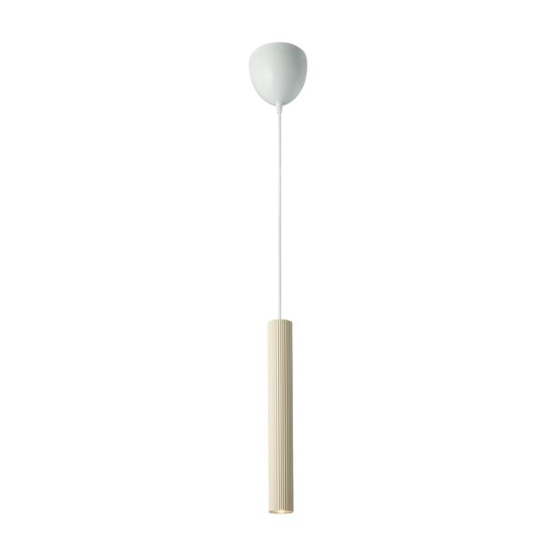 Nordlux Vico - hanglamp - Ø 12,5 x 199,5 cm - beige