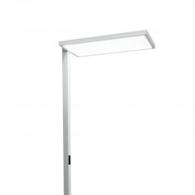 ONE Light Office Floor Stand Range - vloerlamp - 200 cm - 60W dimbare LED incl - wit