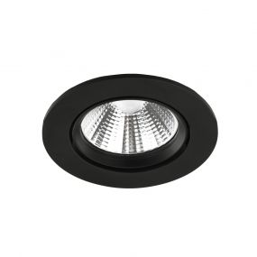 Nordlux Fremont - inbouwspot - Ø 85 mm, Ø 72 mm inbouwmaat - 5,5W dimbare LED incl. - IP23 - zwart