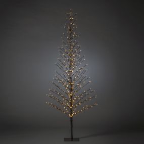 Konstsmide kerstverlichting - LED dennenboom - 85 x 85 x 210 cm - IP44 - zwart