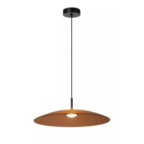 Lucide Menga - hanglamp - Ø 60 x 150 cm - 18,6W dimbare LED incl. - amber