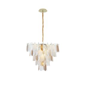 Maxlight Arwena - hanglamp - Ø 80 x 150 cm - goud