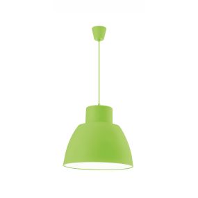 Nova Luce Vince - hanglamp - Ø 40 x 130 cm - groen