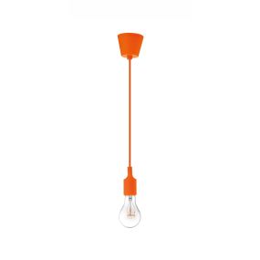 Nova Luce Swing - hanglamp - Ø 4,5 x 100 cm - oranje