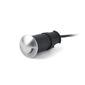 Faro Kane - inbouw wandverlichting - Ø 4,5 x 9 cm - 3W LED incl. - IP67 - satijn inox