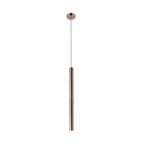 Zuma Line Loya - hanglamp - Ø 3 x 140 cm - 5W LED incl. - koper