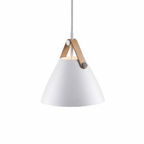 Design for the People Strap 16 - hanglamp - Ø 16,5 x 324,55 cm - wit