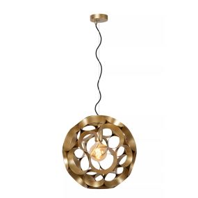 Lucide Hannelore - hanglamp - Ø 40 x 170,8 cm - goud