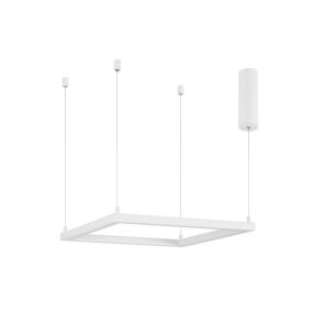 Nova Luce Eterna - hanglamp - 50 x 50 x 120 cm - 30W dimbare LED incl. - zandwit