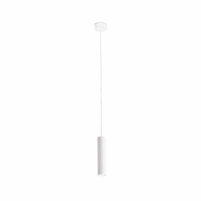 Faro Ora - hanglamp - Ø 4 x 18 cm - 4W LED incl. - mat wit