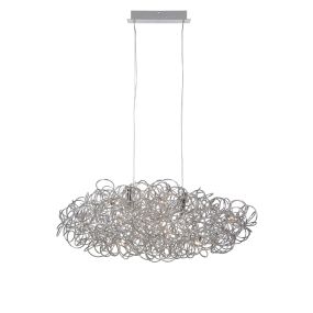 Galileo hanglamp 12 - chroom