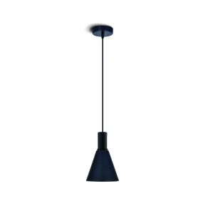 ONE Light E27 Round - hanglamp - Ø 15,3 x 222,8 cm - zwart