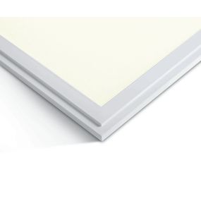 ONE Light Square UGR17 & UGR19 Office Panels - plafond/hanglamp - 62 x 62 x 1 cm - 40W LED incl. - wit - warm witte lichtkleur