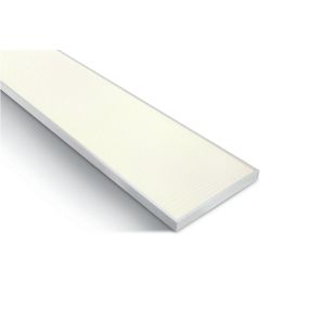 ONE Light Rectangular UGR19 Panel - inbouw- of hanglamp - 120 x 14,5 x 1,3 cm - 36W LED incl. - IP40 - wit - warm witte lichtkleur