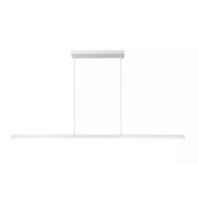 Lucide Sigma - hanglamp - 147,7 x 8,2 x 150 cm - 36W dimbare LED incl. - wit