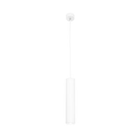 Nova Luce Gia - hanglamp - Ø 6 x 170 cm - wit