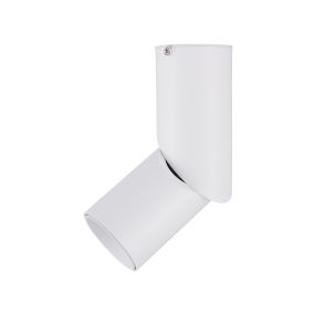 Nova Luce Oberon - opbouwspot - Ø 6 x 18 cm - 6W LED incl. - wit