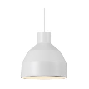 Nordlux William - hanglamp - Ø 20 x 220 cm - wit