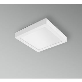 Century Italia PL-Quadro - wand- en plafondlamp - 22,5 x 22,5 x 3,2 cm - 18W LED incl. - wit