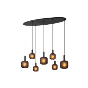 Lucide Eloise - hanglamp - 135 x 40 x 150 cm- zwart